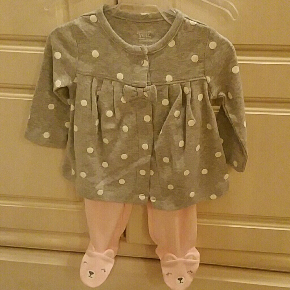 Carter's girl 3 mos outfit
